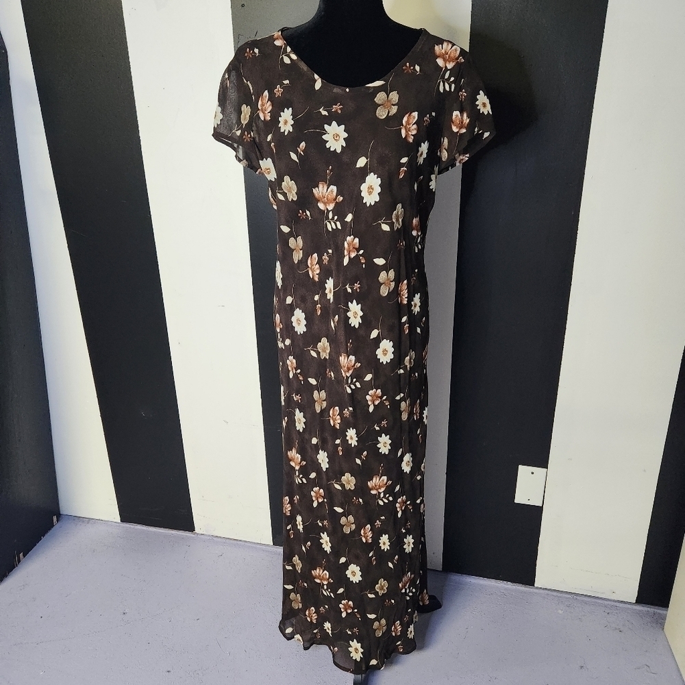 90's teach core maxi dress